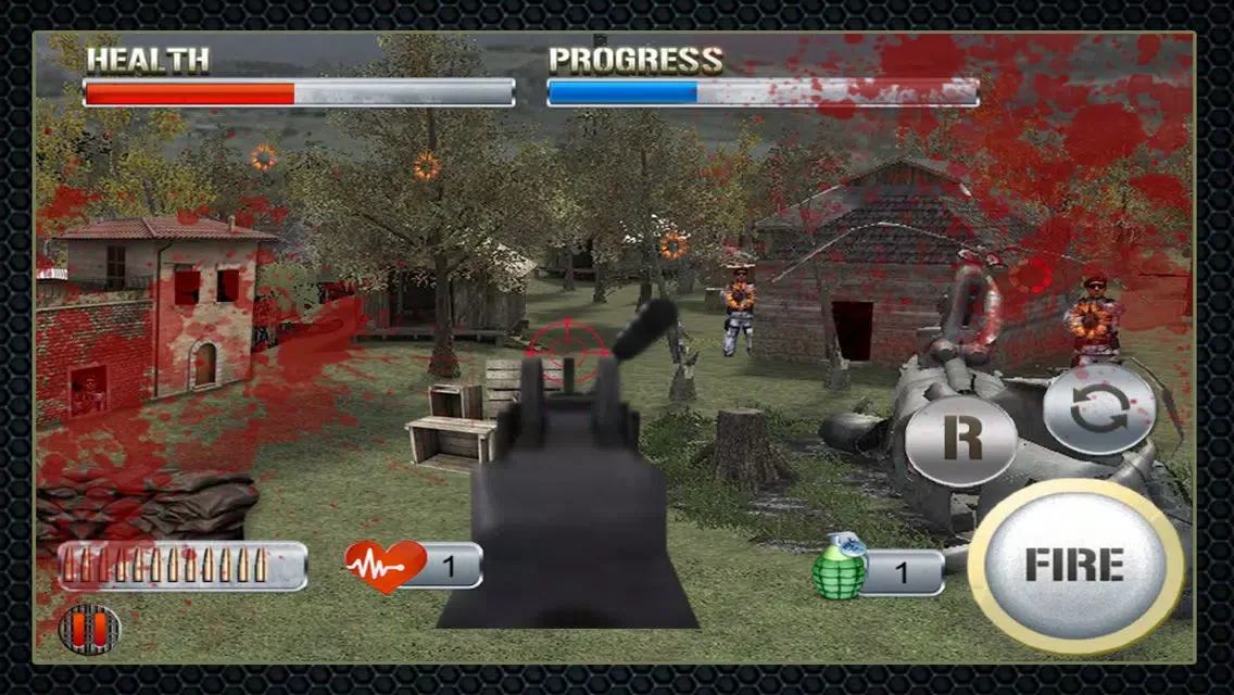 Tangkapan layar A Modern Army Sniper War - Rival Forces Battle