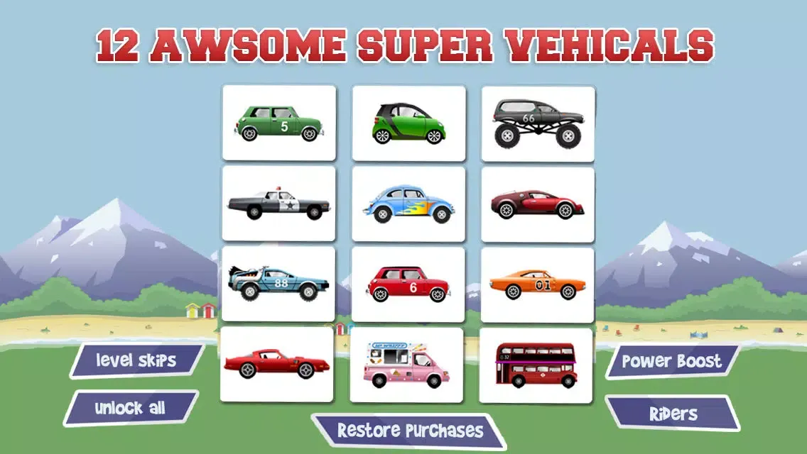 Auto Nitro Hill Racing - Free Car Race Screenshots
