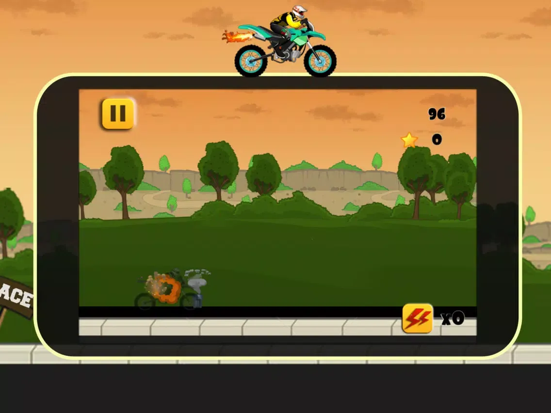 A Extreme Dirt Bike Race - Cool Racing Derby Free iPad  Screenshots