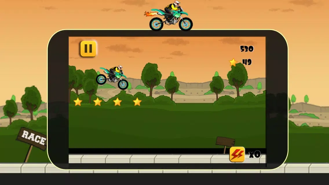 A Extreme Dirt Bike Race - Cool Racing Derby Free Screenshots