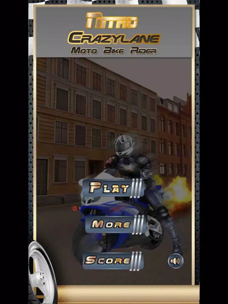 Capturas de pantalla de Nitro Crazy Lane Moto Bike Rider - Highway Motorcycle Traffic Stunt Street Drag Endless Race Game iPad 