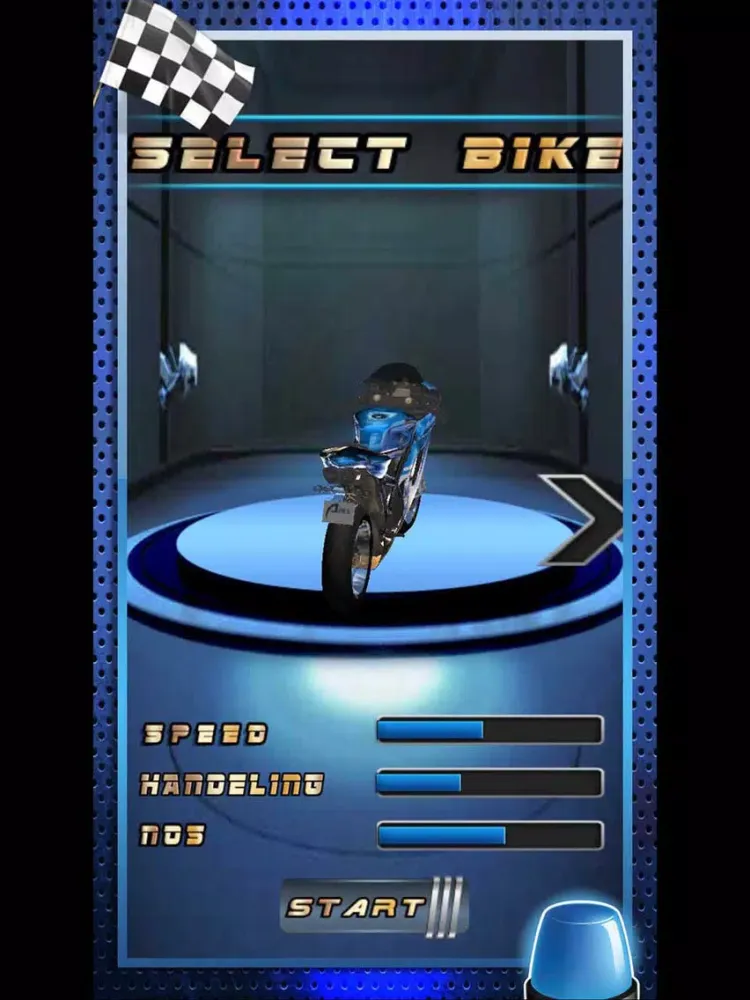Capturas de pantalla de Nitro Crazy Lane Moto Bike Rider - Highway Motorcycle Traffic Stunt Street Drag Endless Race Game iPad 