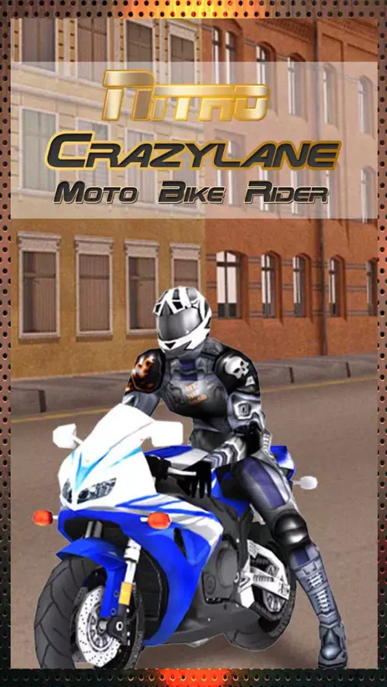Capturas de pantalla de Nitro Crazy Lane Moto Bike Rider - Highway Motorcycle Traffic Stunt Street Drag Endless Race Game