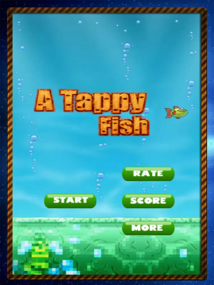 A Tappy Fish Flap - Flying Hoppy Floppy Fishy iPad  Screenshots