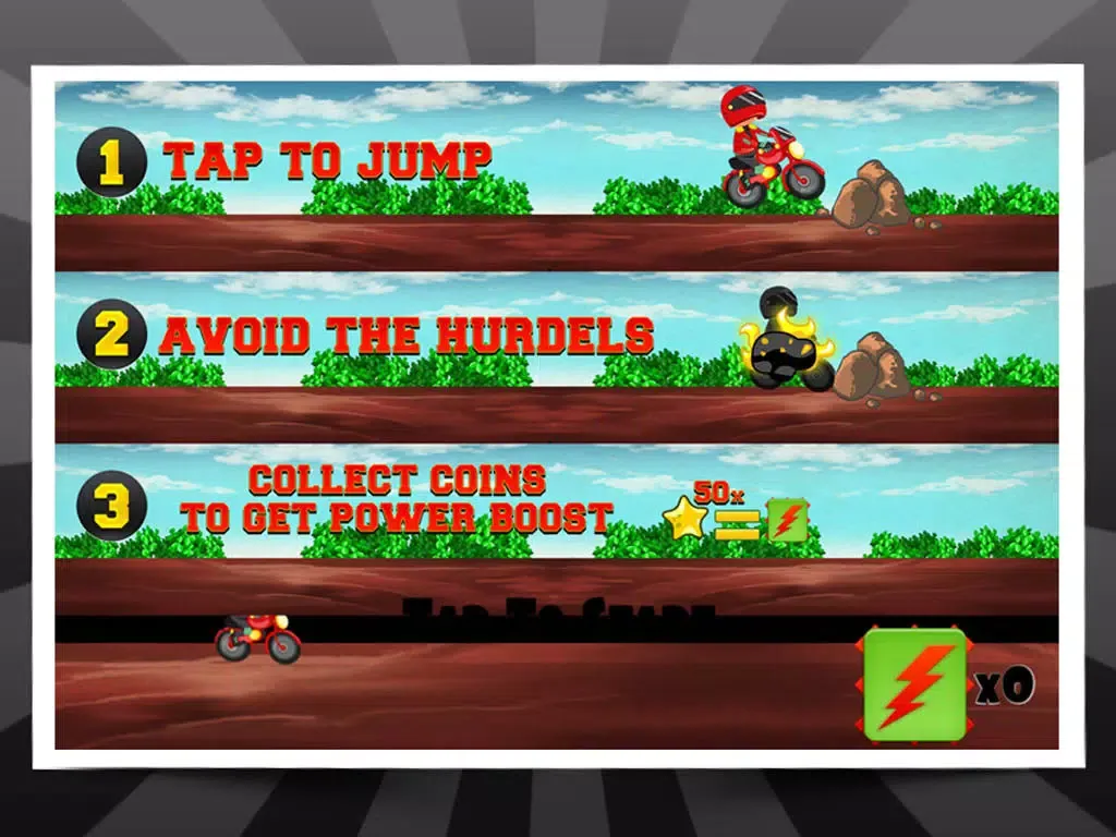 Tangkapan skrin Ace Moto X Trail Race - Minion Elite Bike Rider iPad 