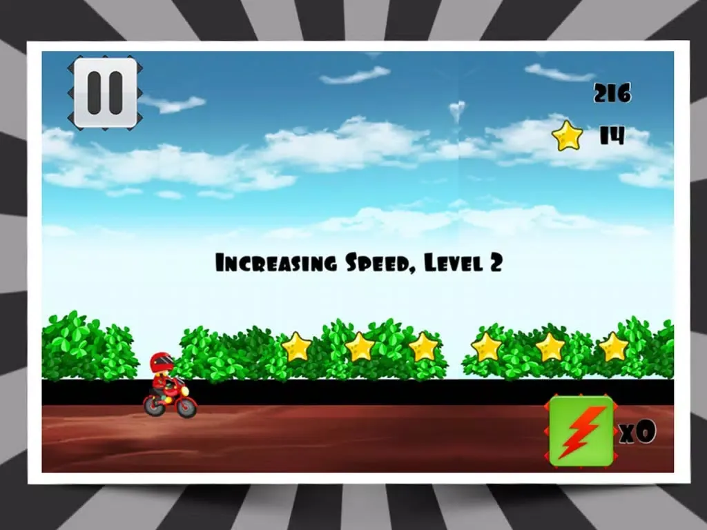 Tangkapan skrin Ace Moto X Trail Race - Minion Elite Bike Rider iPad 