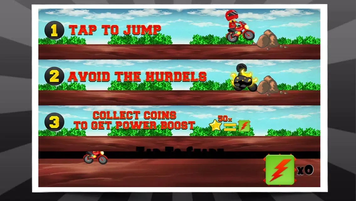 Tangkapan skrin Ace Moto X Trail Race - Minion Elite Bike Rider