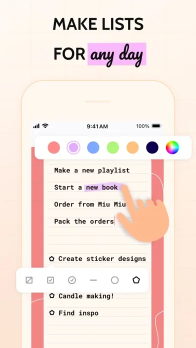 Weekly Planner: Agenda Journal应用截图