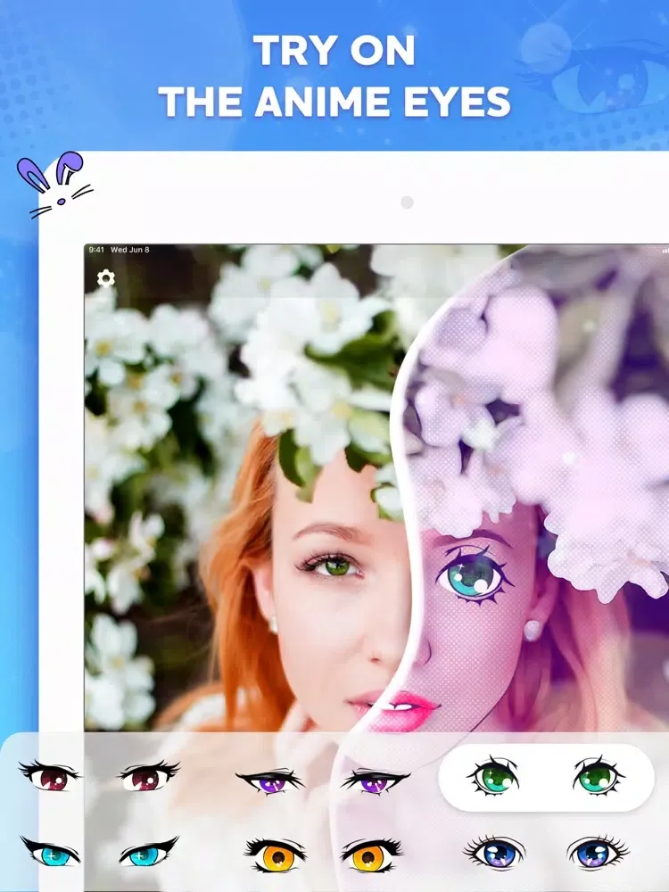 Cartoon me — Cute Face Filters iPad  Screenshots