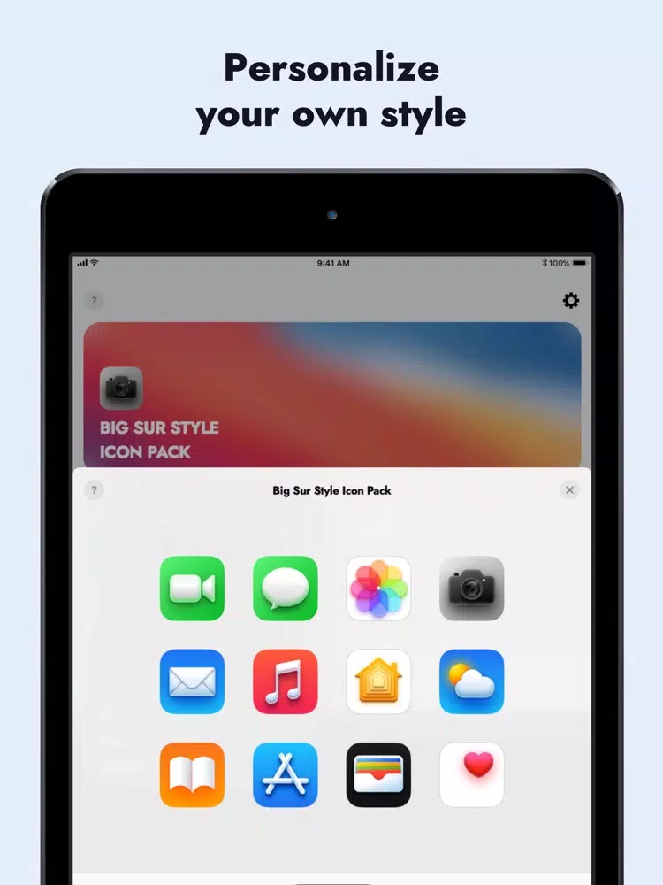 Get Widget - Aesthetic Themes iPad 应用截图