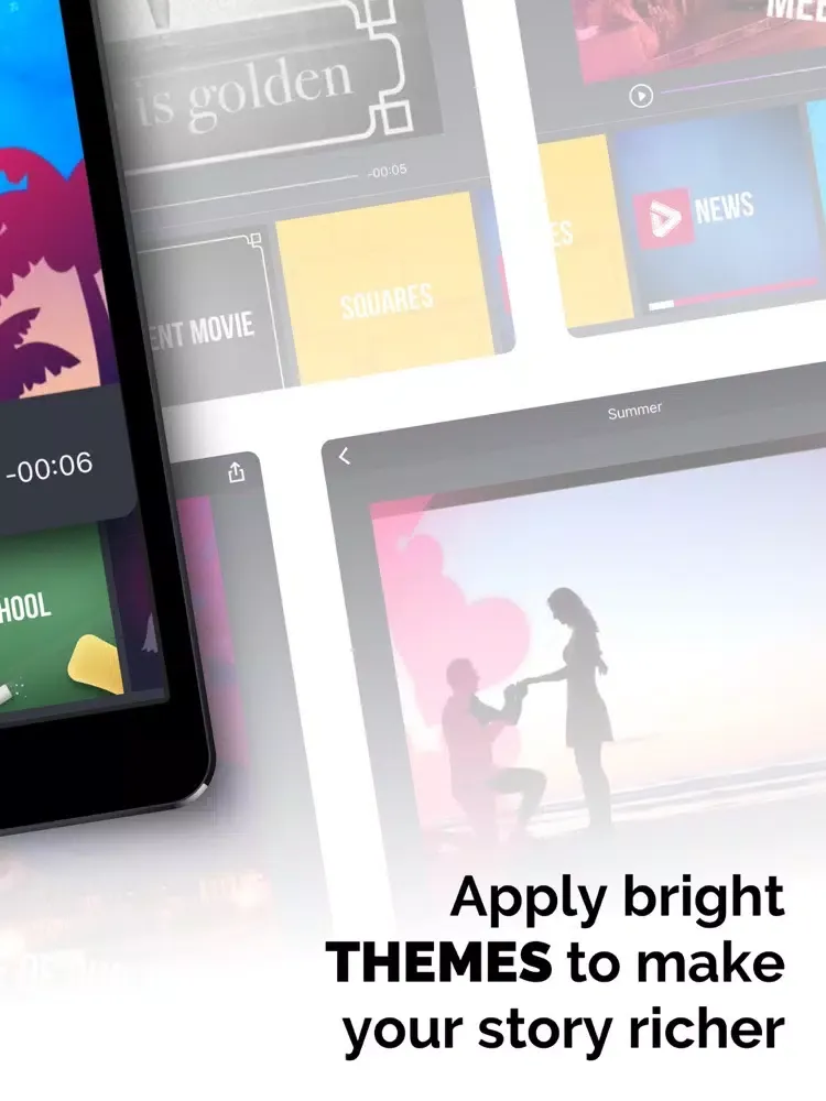 ภาพหน้าจอของ Short video — Cut Your Story iPad 
