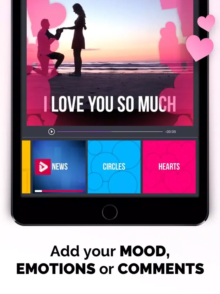 ภาพหน้าจอของ Short video — Cut Your Story iPad 