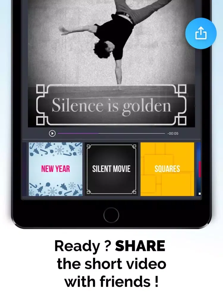ภาพหน้าจอของ Short video — Cut Your Story iPad 