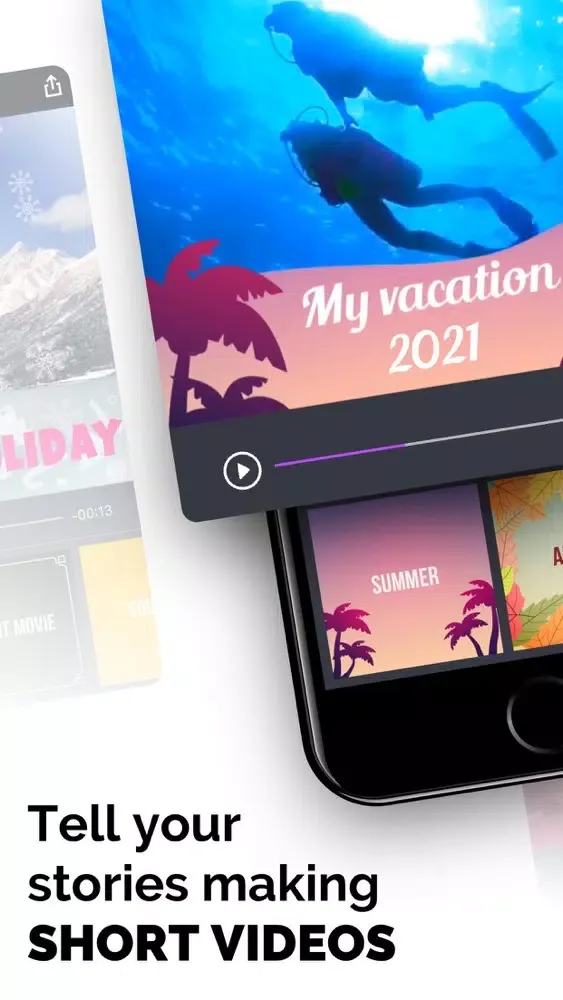 ภาพหน้าจอของ Short video — Cut Your Story