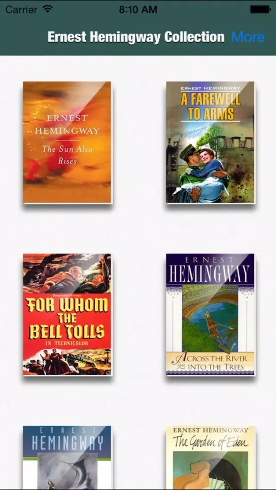Ernest Hemingway Collection स्क्रीनशॉट