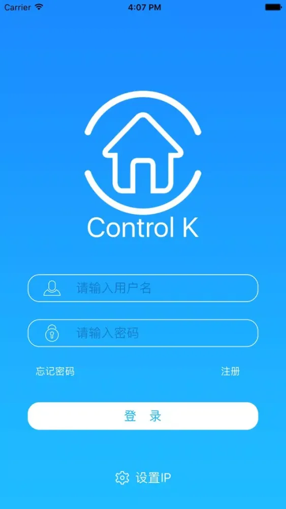 Tangkapan skrin Control K