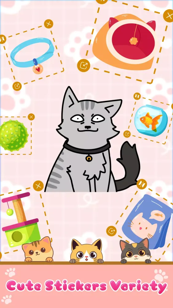 Cat Maker: Cat Emoji Sticker应用截图