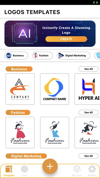 Zrzuty ekranu Logo Maker 3D Design Creator