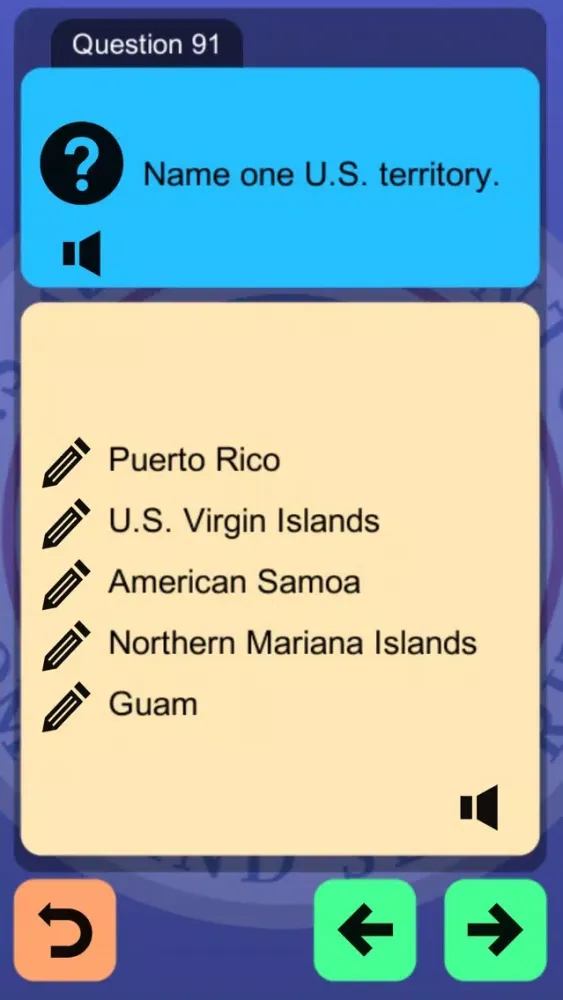 US Citizenship Test 2017 Free - Civics USCIS Audio Screenshots