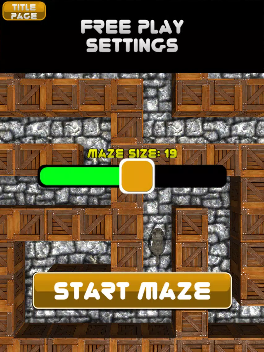 ภาพหน้าจอของ Cu Cat Maze Runner iPad 