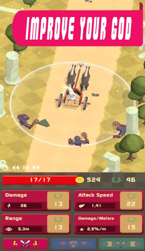 Captures d'écran de God Survive Simulator Idle War