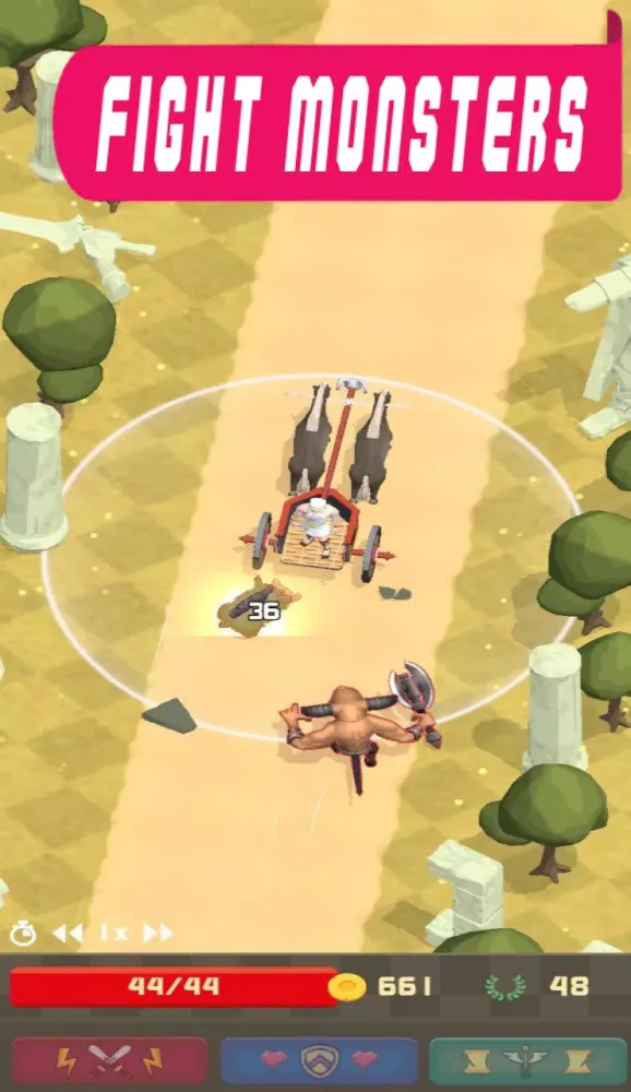 Captures d'écran de God Survive Simulator Idle War
