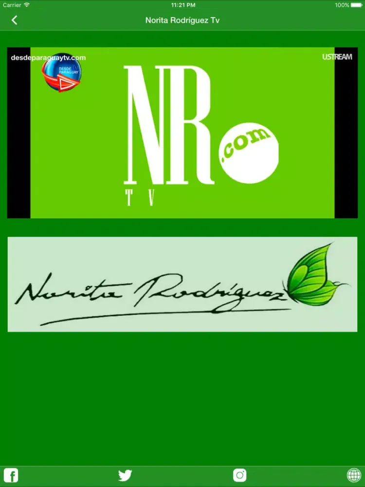Zrzuty ekranu Norita Rodríguez iPad 