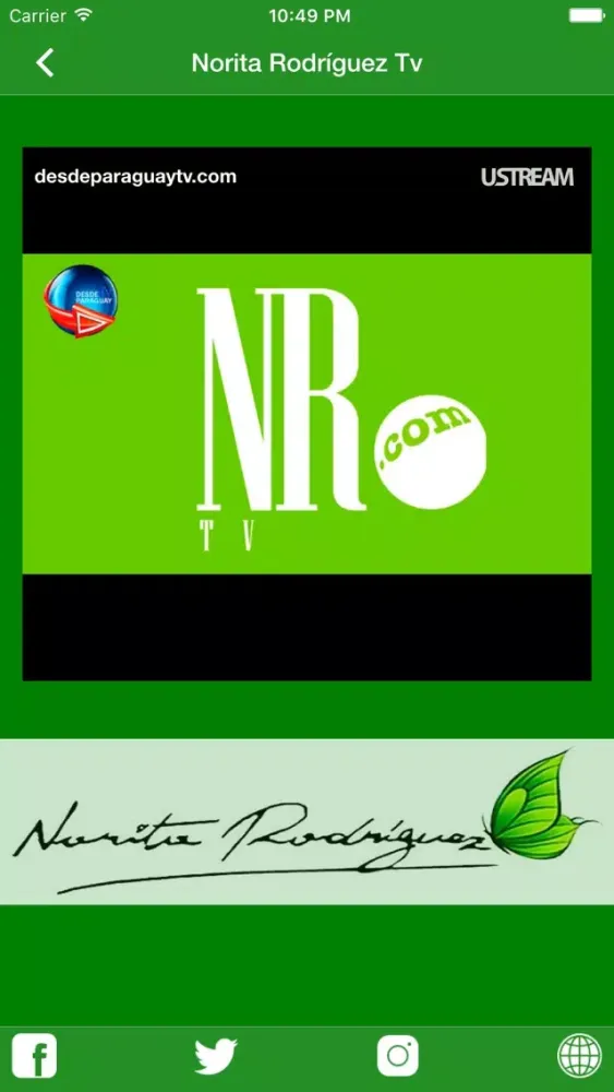 Zrzuty ekranu Norita Rodríguez
