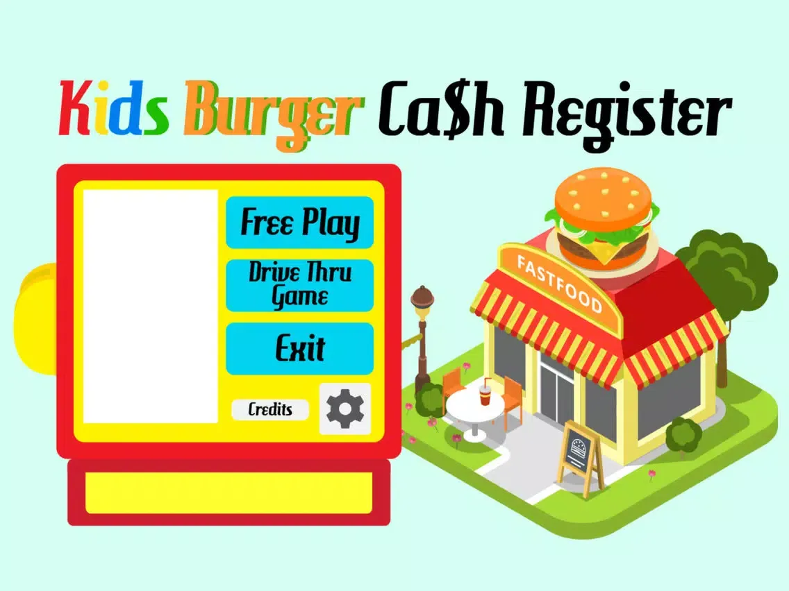 تصاویر Burger Cash Register Full iPad 