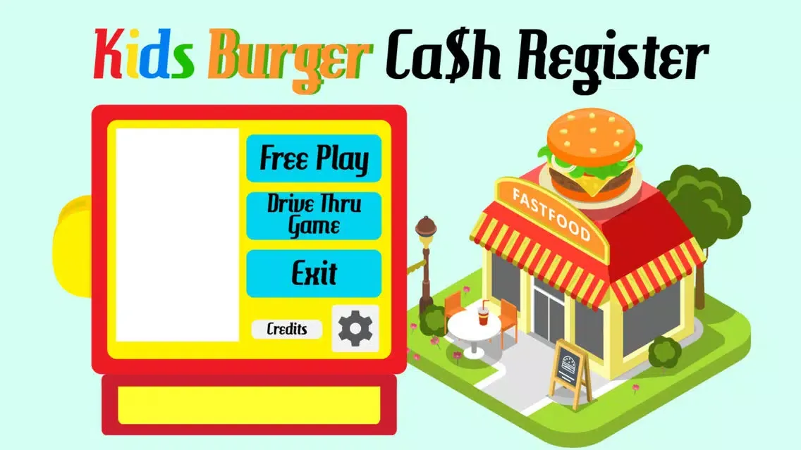 تصاویر Burger Cash Register Full