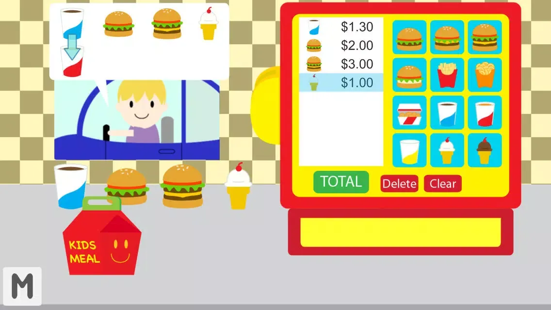 تصاویر Burger Cash Register Full