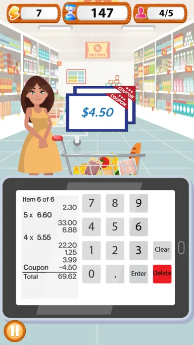 Capturas de pantalla de Supermarket Cashier Simulator