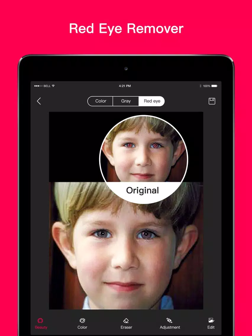 صور Magic Eye Color-Face Makeup iPad 