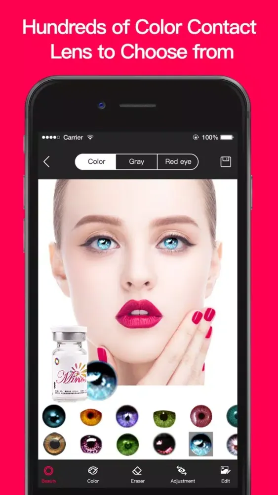 Magic Eye Color-Face Makeup スクリーンショット
