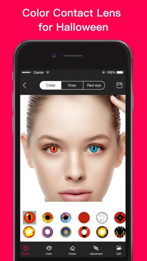 Magic Eye Color-Face Makeup スクリーンショット