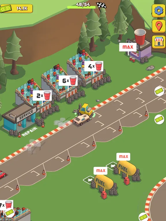 صور Car Speed Racing - Idle Tycoon iPad 