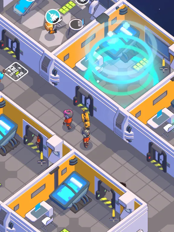 Capturas de tela do Space hotel: scifi idle tycoon iPad 