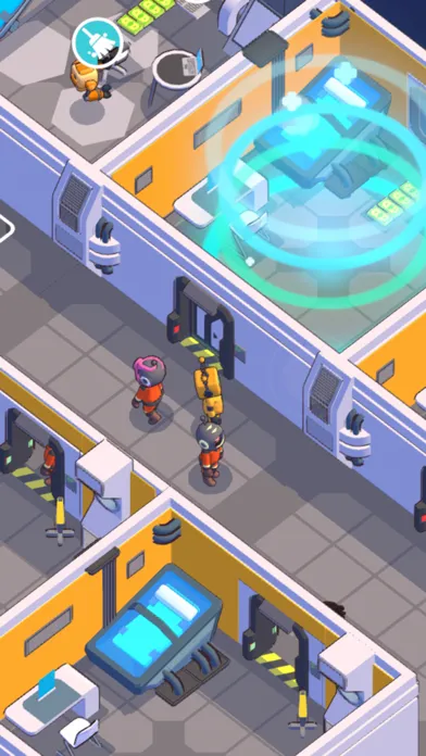 Capturas de tela do Space hotel: scifi idle tycoon