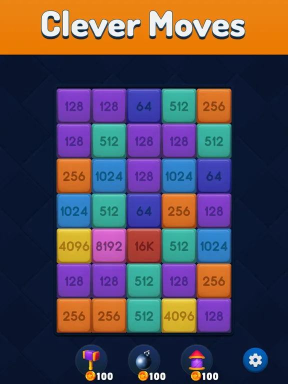 Capturas de pantalla de 2048: Merge! iPad 