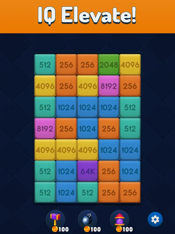 Capturas de pantalla de 2048: Merge! iPad 