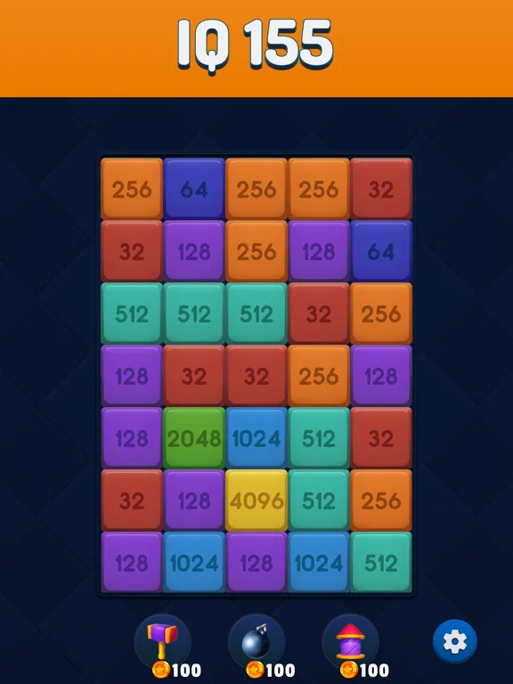 Capturas de pantalla de 2048: Merge! iPad 