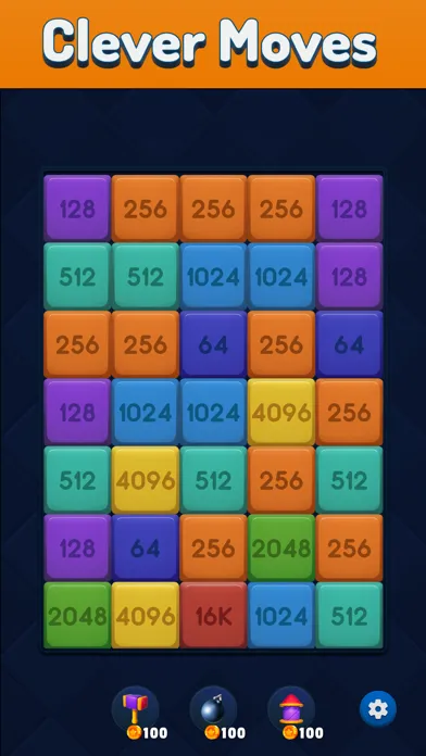 Capturas de pantalla de 2048: Merge!