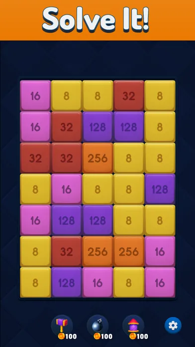 Capturas de pantalla de 2048: Merge!