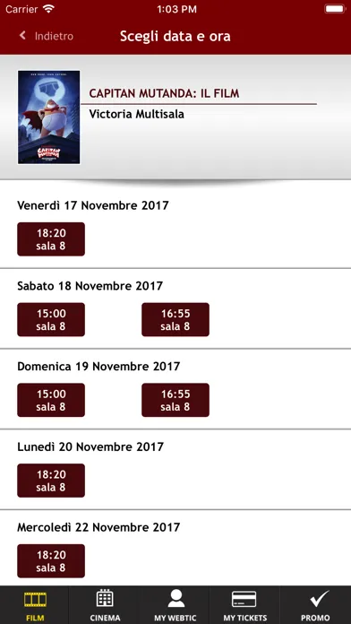 Webtic Victoria Cinema Ekran Görüntüleri