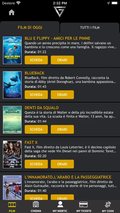 Ảnh chụp màn hình của Webtic Giometti Cinema