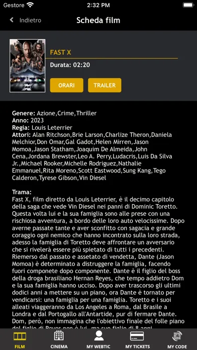 Ảnh chụp màn hình của Webtic Giometti Cinema