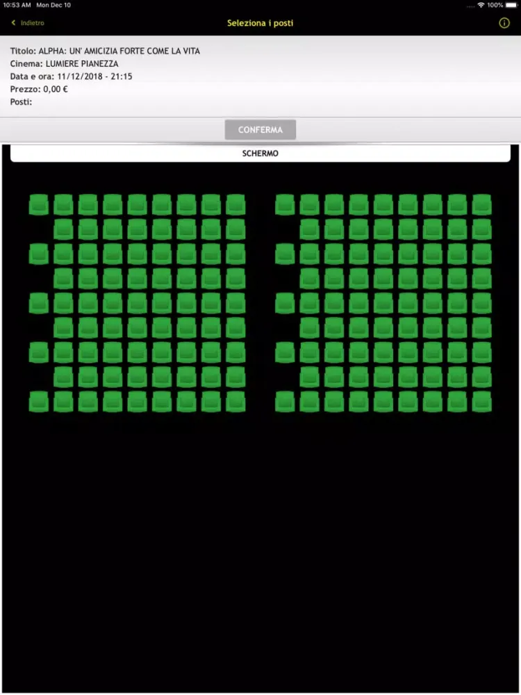Capturas de pantalla de Webtic Lumiere Pianezza iPad 