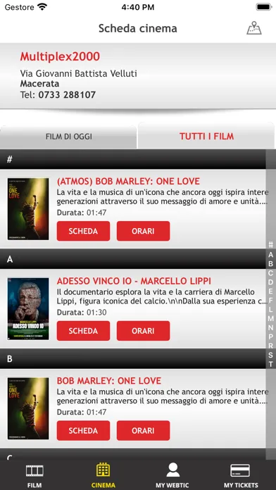 Multiplex2000 Macerata Screenshots