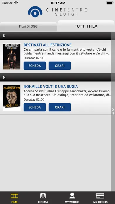 Webtic San Luigi Cineteatro スクリーンショット