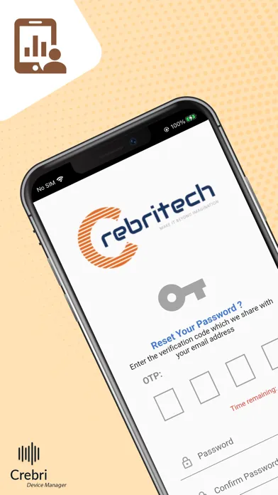 Crebri Device Manager Screenshots